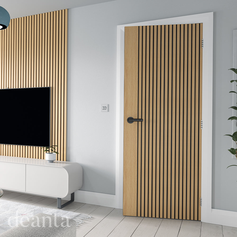 Deanta Internal Malmo Oak Prefinished Door