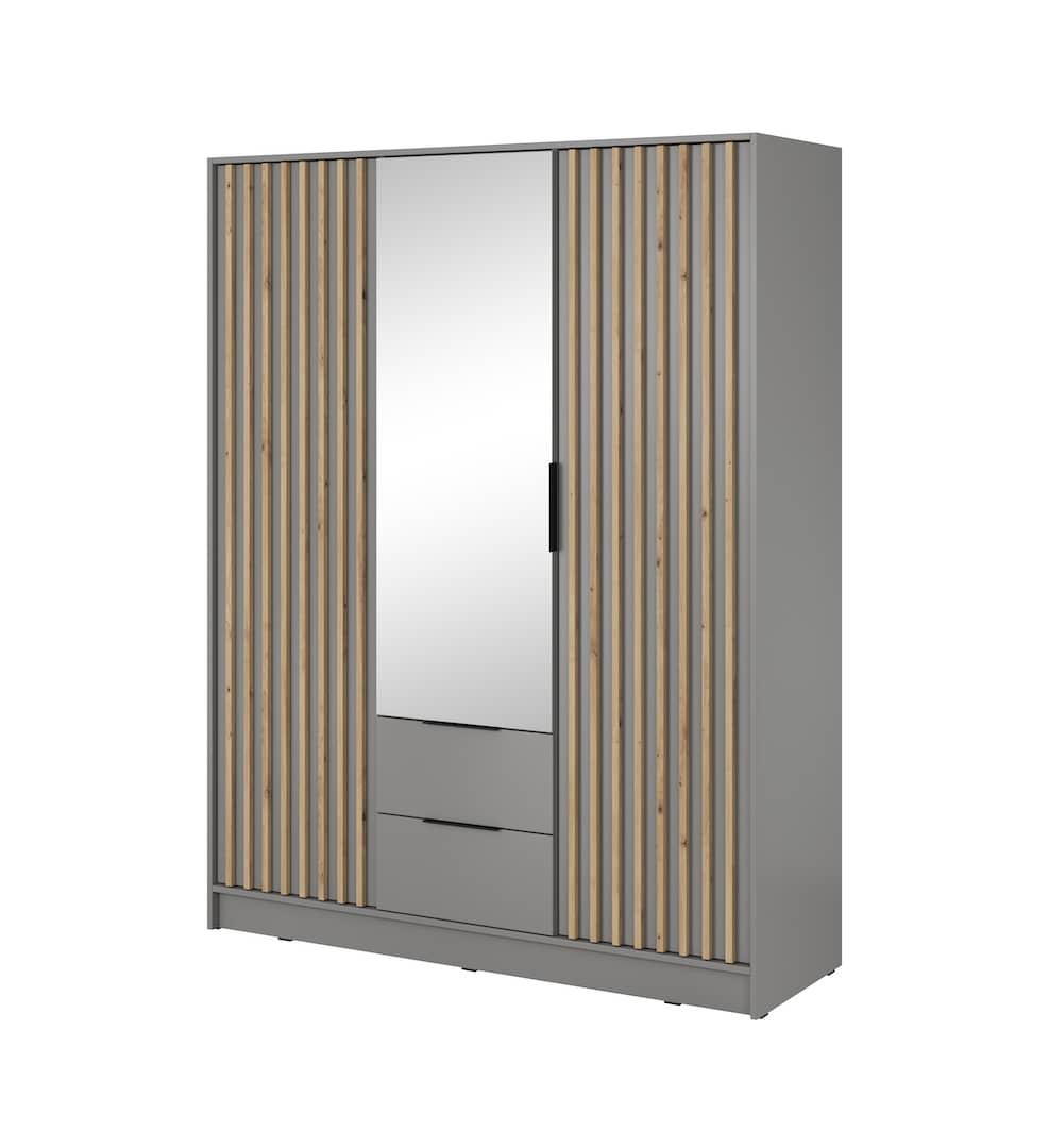 Liberty Nelly Hinged Door Wardrobe 155cm [Mirror]