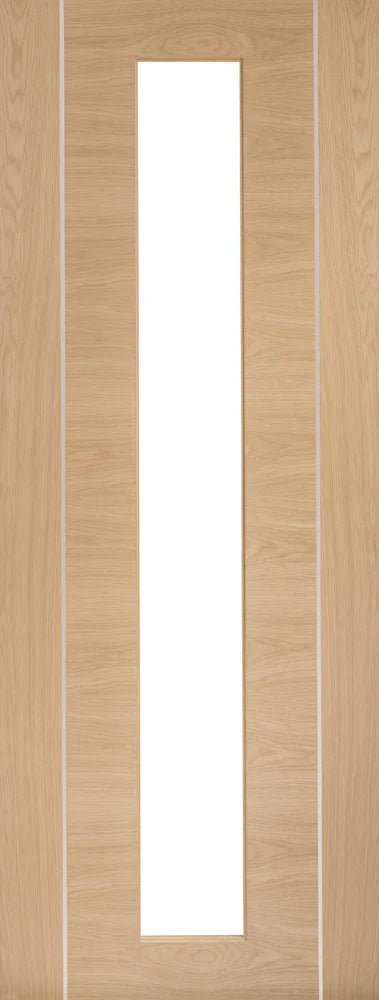 XL Joinery Prefinished Oak Forli Clear Glazed