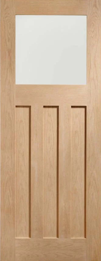 XL Joinery Oak DX Obscure Glazed