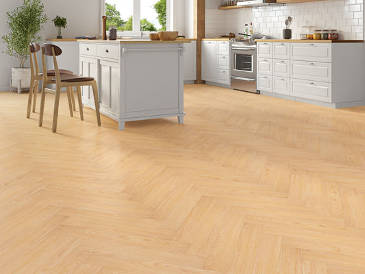 Liberty Oakleigh Buttermere Oak 8mm Herringbone Laminate Flooring