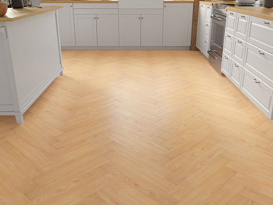 Liberty Oakleigh Buttermere Oak 8mm Herringbone Laminate Flooring