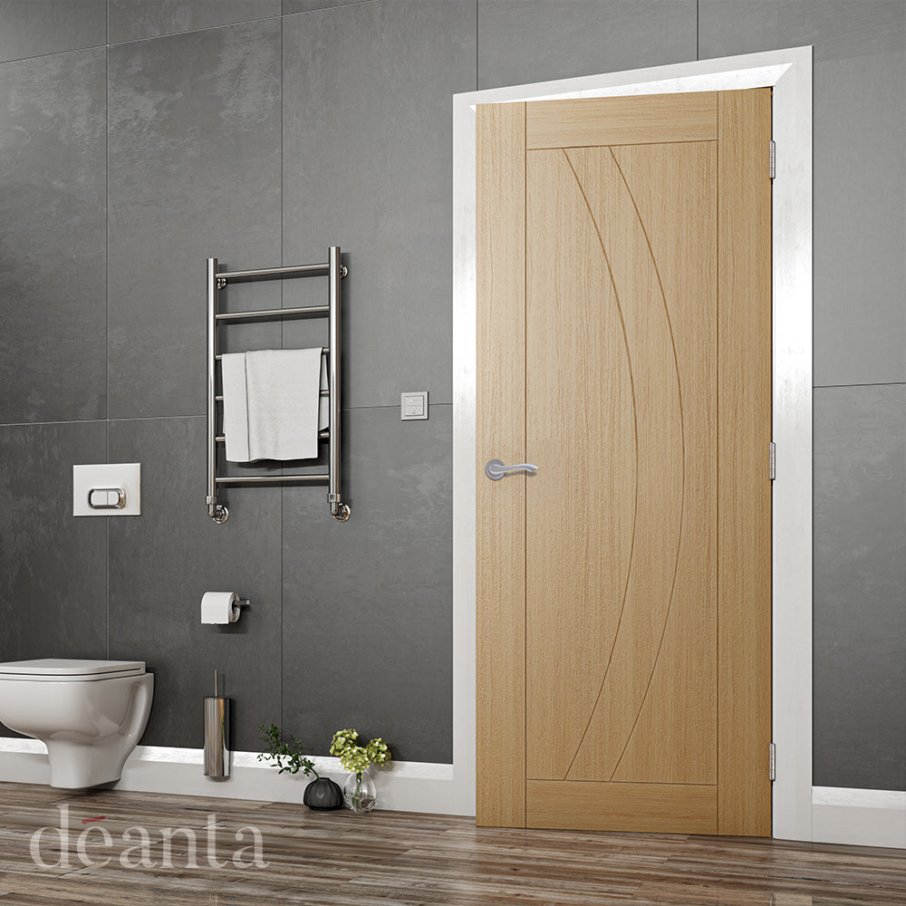 Deanta Internal Ravello Oak Prefinished Door