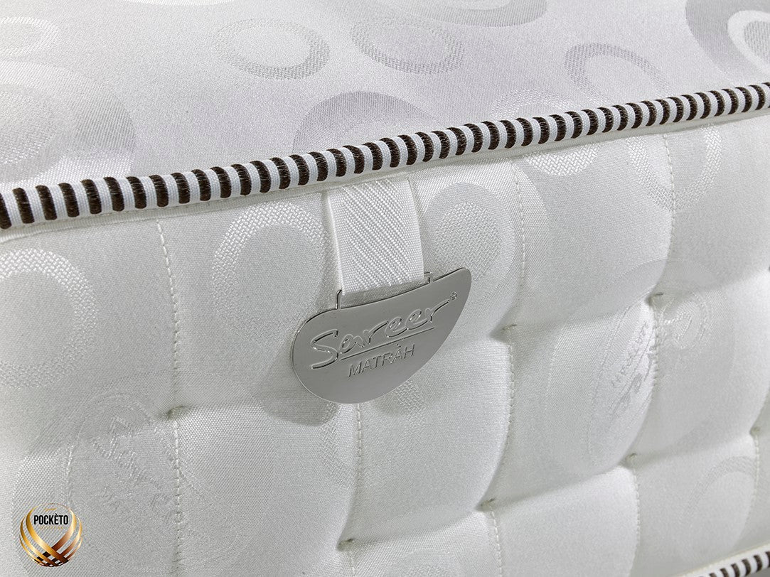 Sareer Pocketo 5ft Kingsize 3000 Pockets Latex Mattress