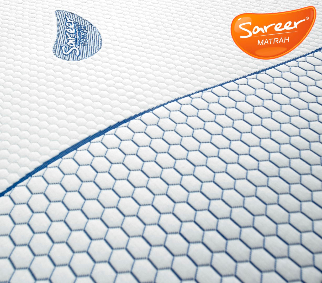 Sareer Matrah 3ft Single Cool Blue Memory Foam Mattress