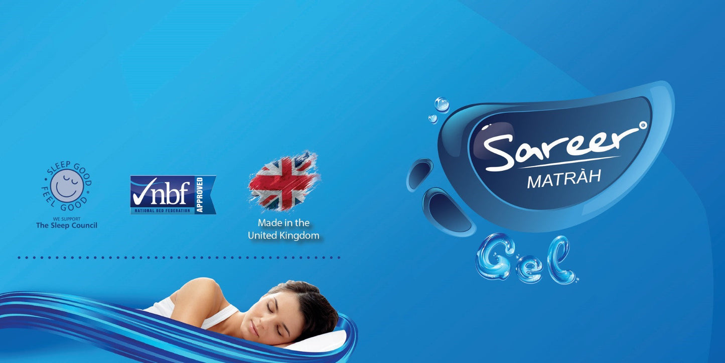 Sareer Matrah 3ft Single Gel Pocket Mattress
