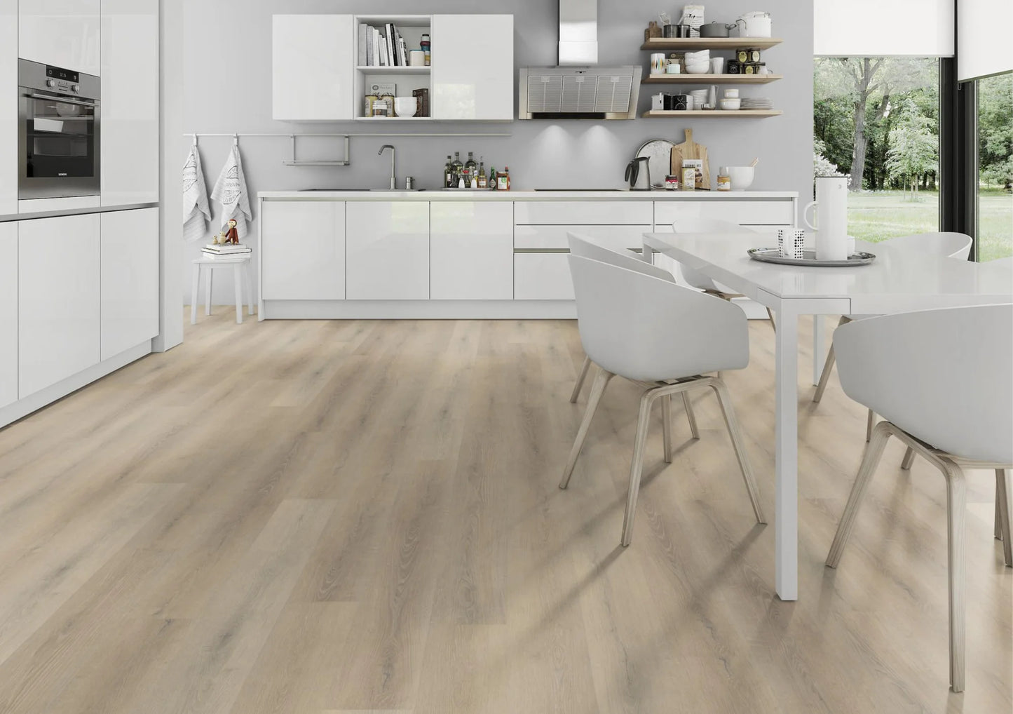 Liberty Lignum Core Seashell Oak Rigid Vinyl Flooring
