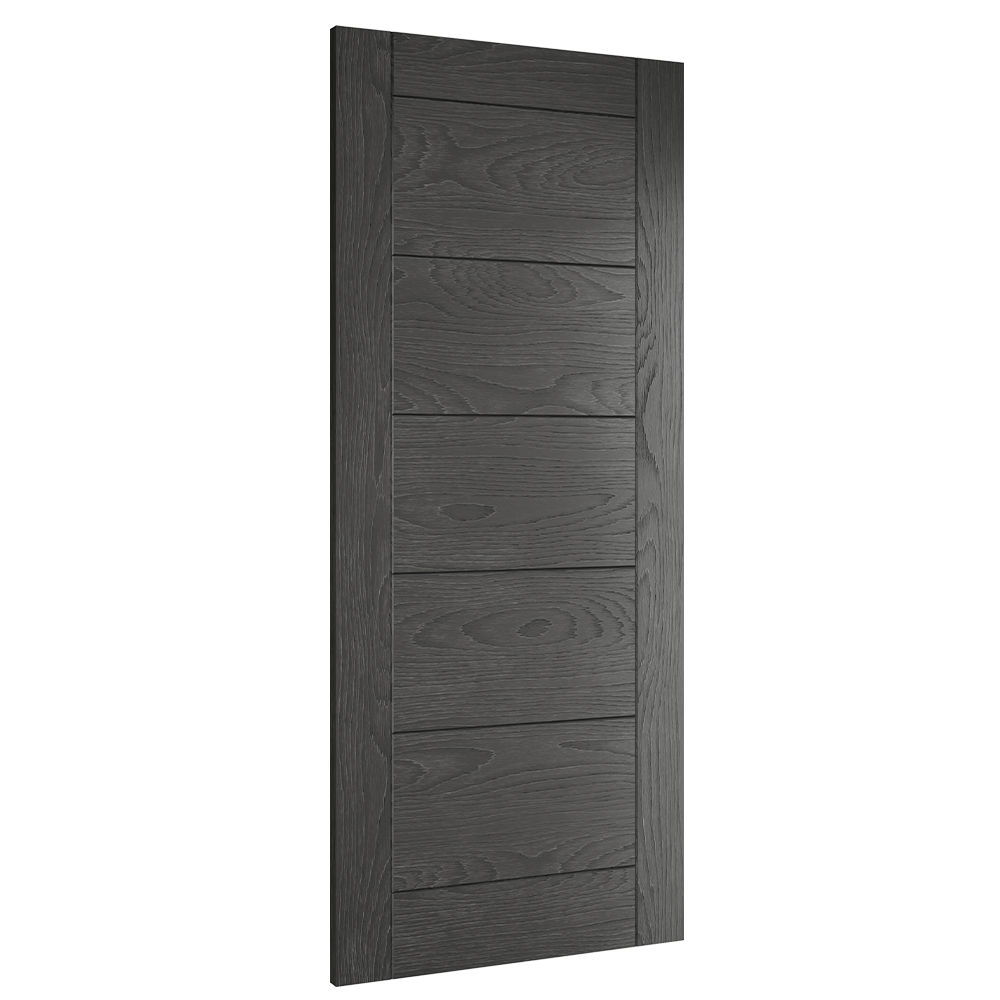 Deanta Internal Seville Black Prefinished Door