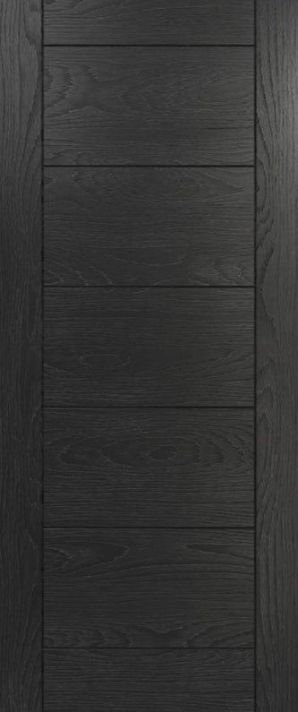 Deanta Internal Seville Black Prefinished Fire Door