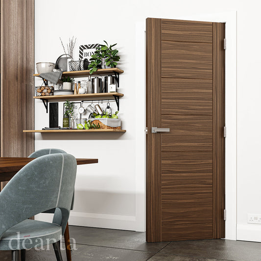 Deanta Internal Seville Walnut Prefinished Door