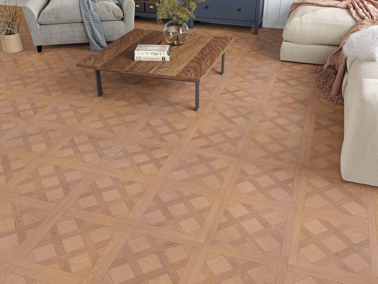 Liberty Versailles 12mm Laminate Flooring Cotswold Oak 805x405mm