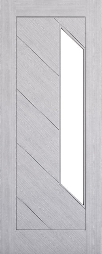 Deanta Internal Torino Grey Prefinished Glazed Door