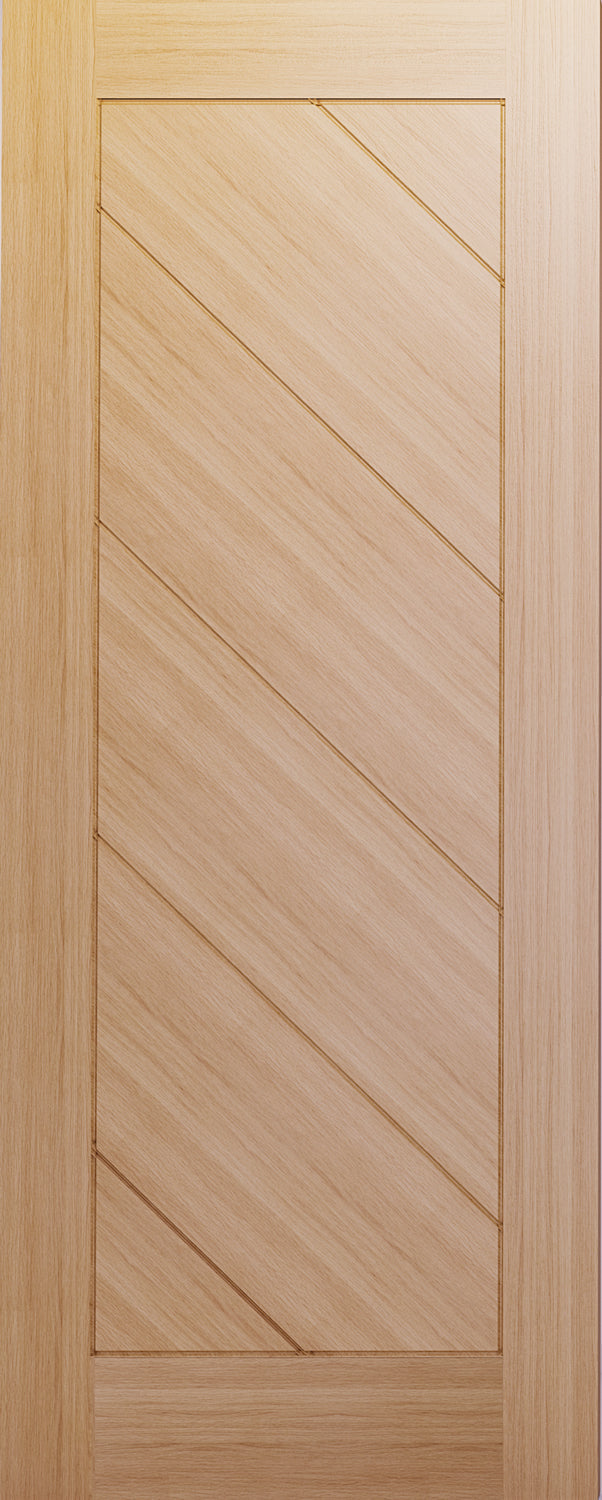 Deanta Internal Torino Oak Prefinished Door