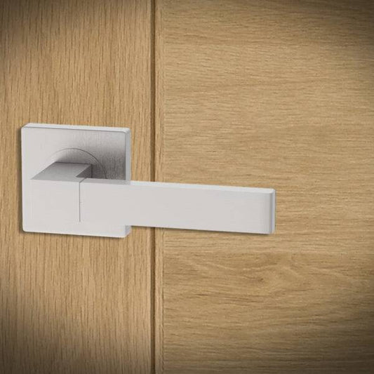Torne Fire Door Handle Pack with Lock and 65mm Latch