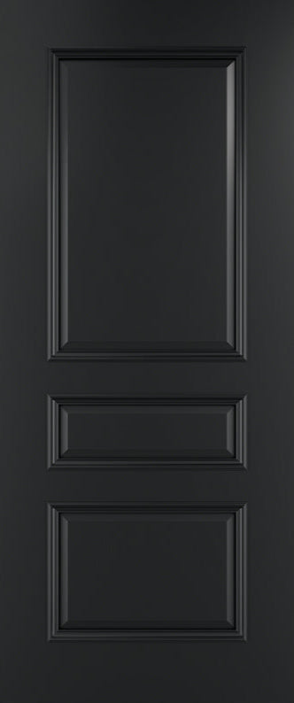 Deanta Internal Windsor Black Prefinished Door