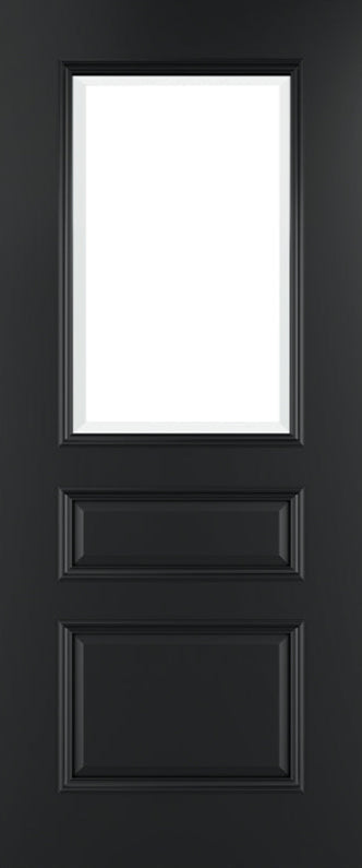 Deanta Internal Windsor Black Prefinished Glazed Door