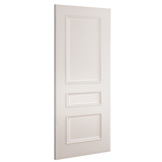 Deanta Internal Windsor White Primed Door