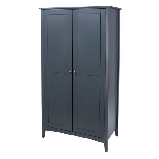 Liberty Como Midnight Blue Painted Mdf 2 Door Wardrobe