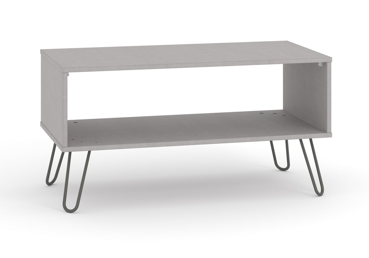 Liberty Augusta Grey Textured Finish Open Coffee Table