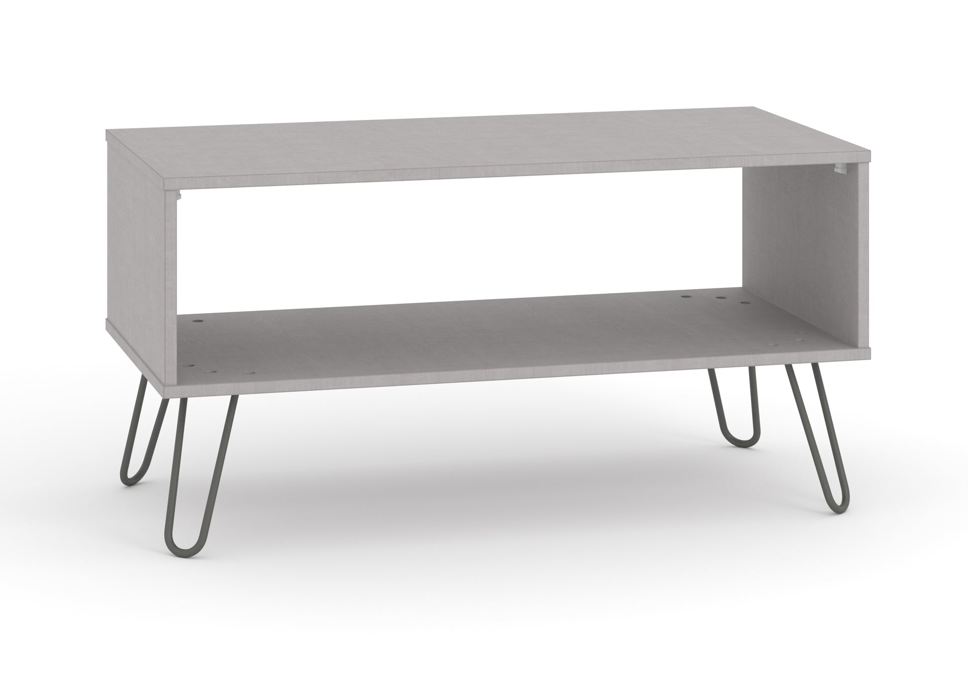 Liberty Augusta Grey Textured Finish Open Coffee Table