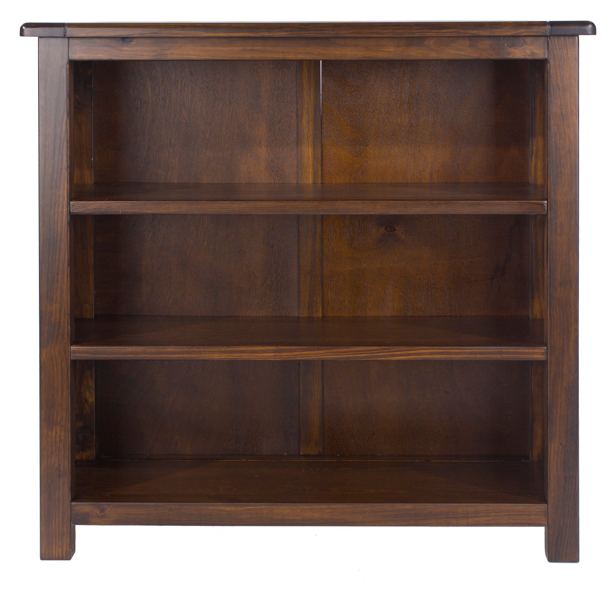 Liberty Boston Handcrafted Dark Lacquered Low Bookcase