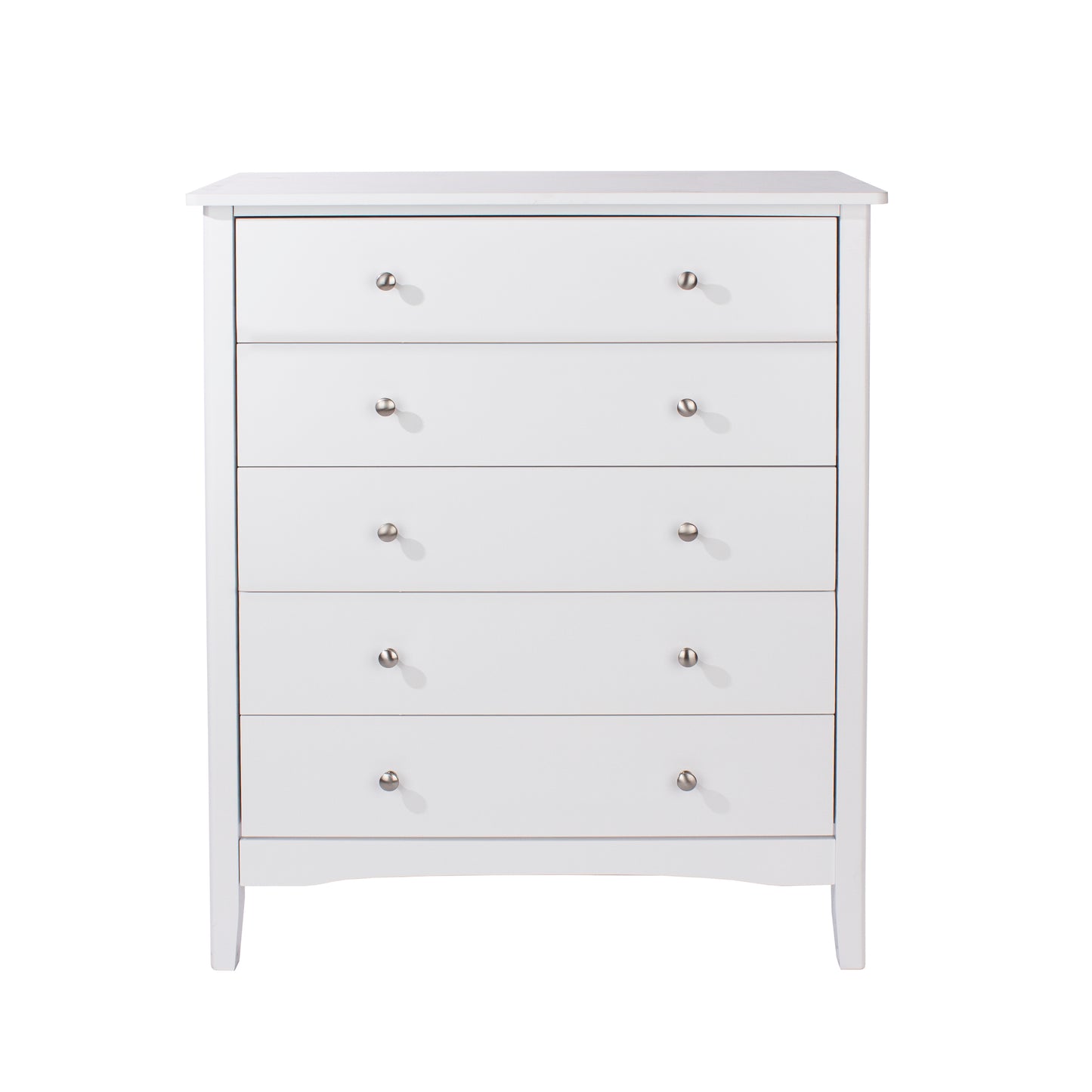 Liberty Como White Painted Mdf 5 Drawer Chest