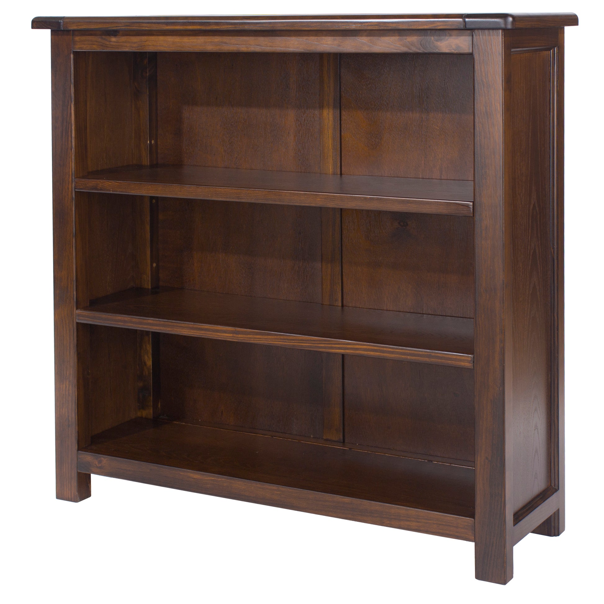 Liberty Boston Handcrafted Dark Lacquered Low Bookcase