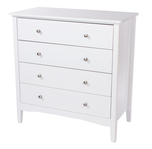 Liberty Como White Painted Mdf 4 Drawer Chest