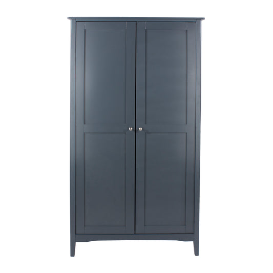 Liberty Como Midnight Blue Painted Mdf 2 Door Wardrobe
