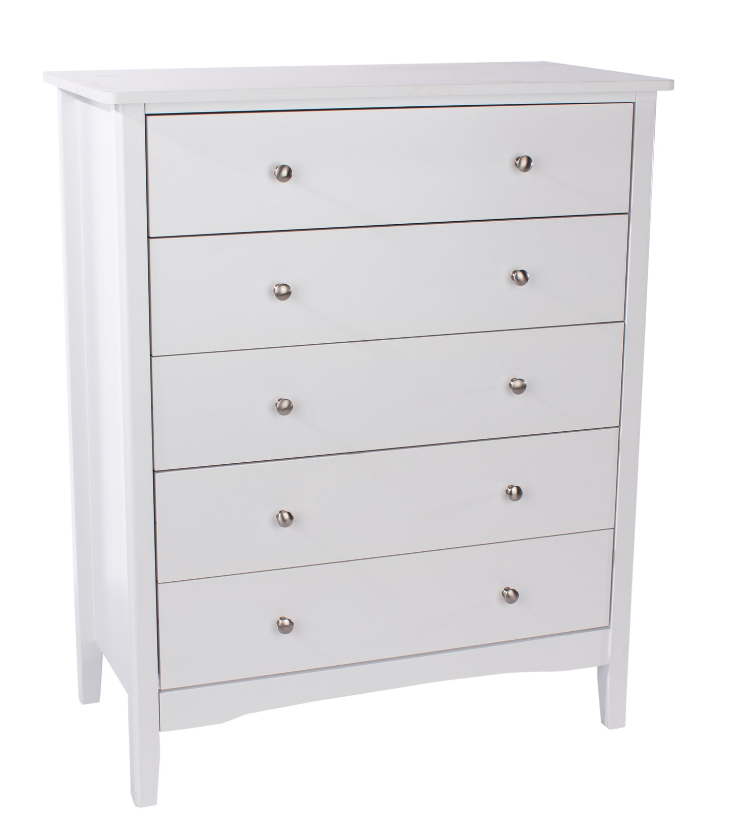 Liberty Como White Painted Mdf 5 Drawer Chest