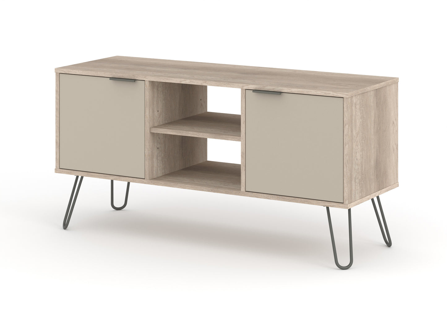 Liberty Augusta Driftwood and Calico Effect 2 Door Flat Screen TV Unit