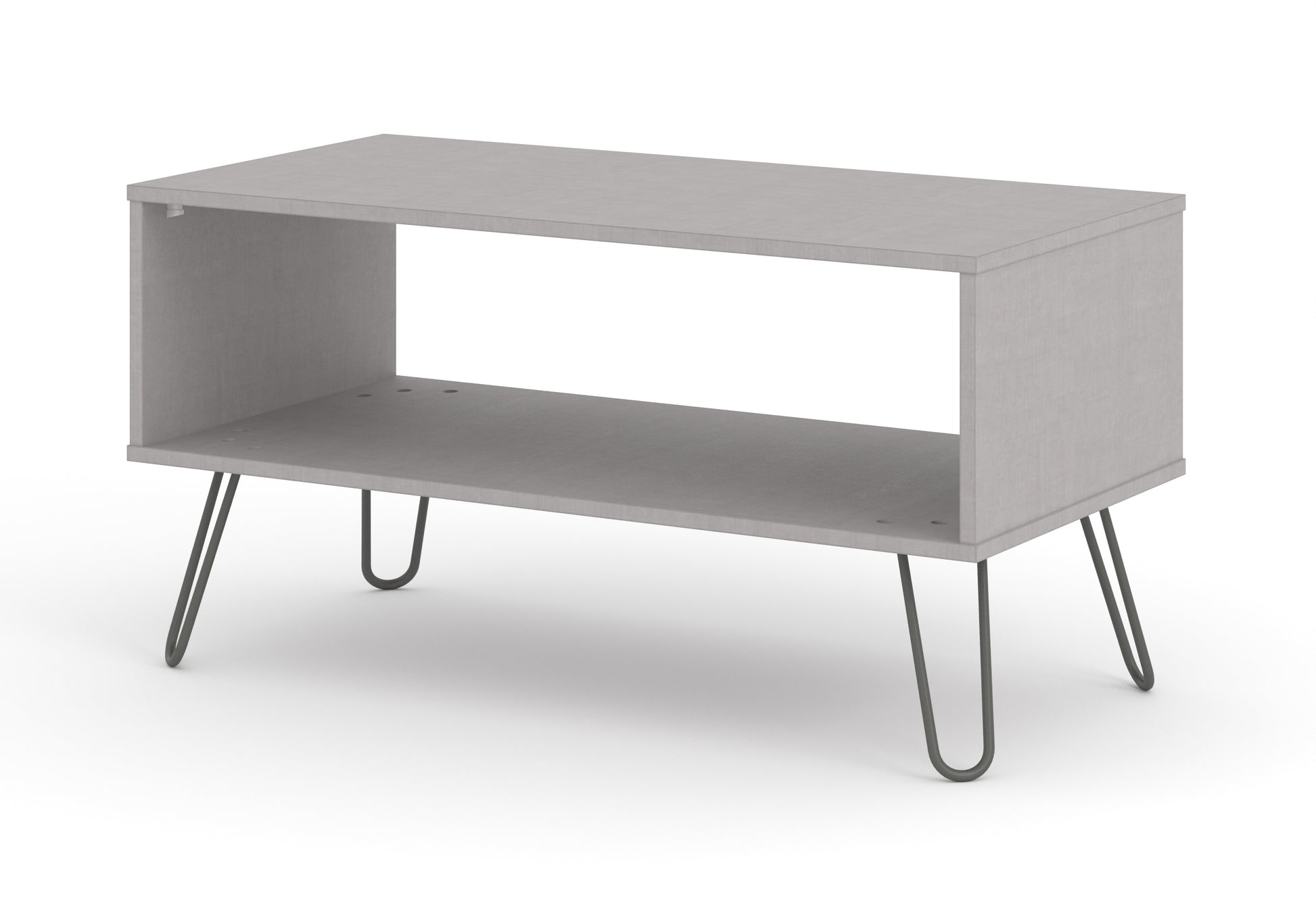 Liberty Augusta Grey Textured Finish Open Coffee Table