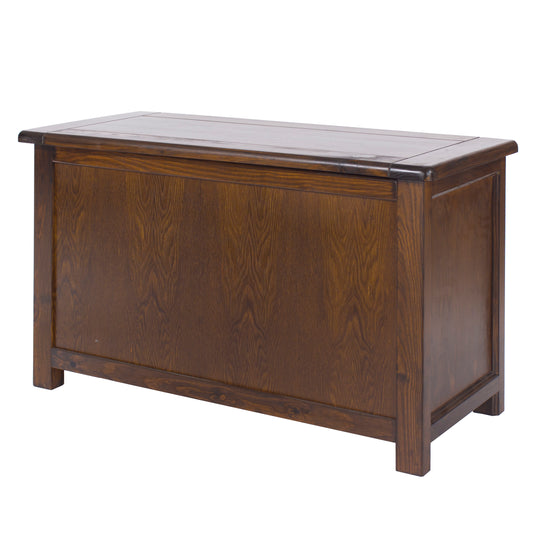 Liberty Boston Handcrafted Dark Lacquered Ottoman