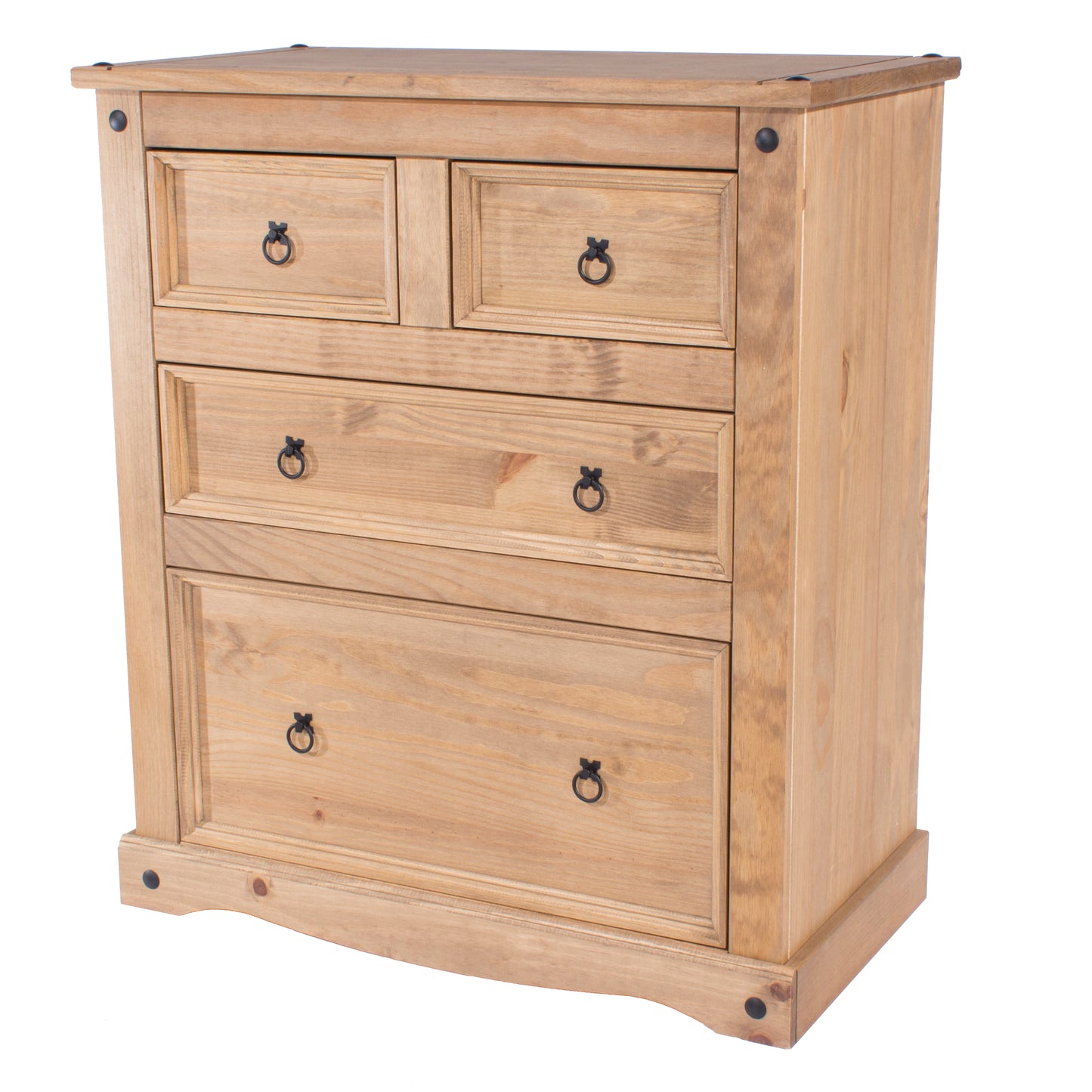 Liberty Corona Premium Waxed Pine Bedroom 2+2 Drawer Chest