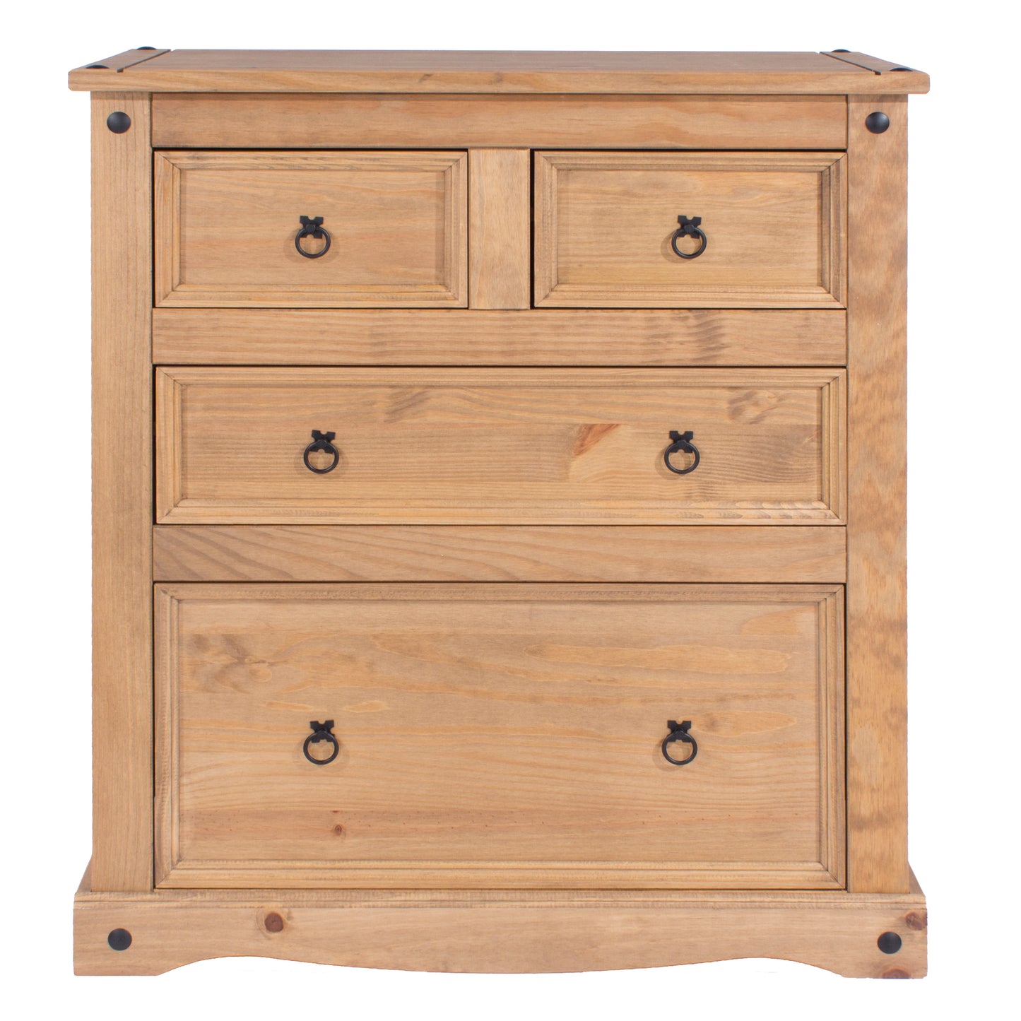Liberty Corona Premium Waxed Pine Bedroom 2+2 Drawer Chest