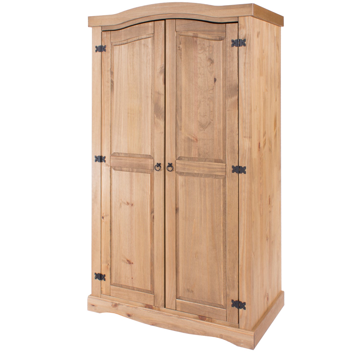 Liberty Corona Premium Waxed Pine Bedroom 2 Door Wardrobe