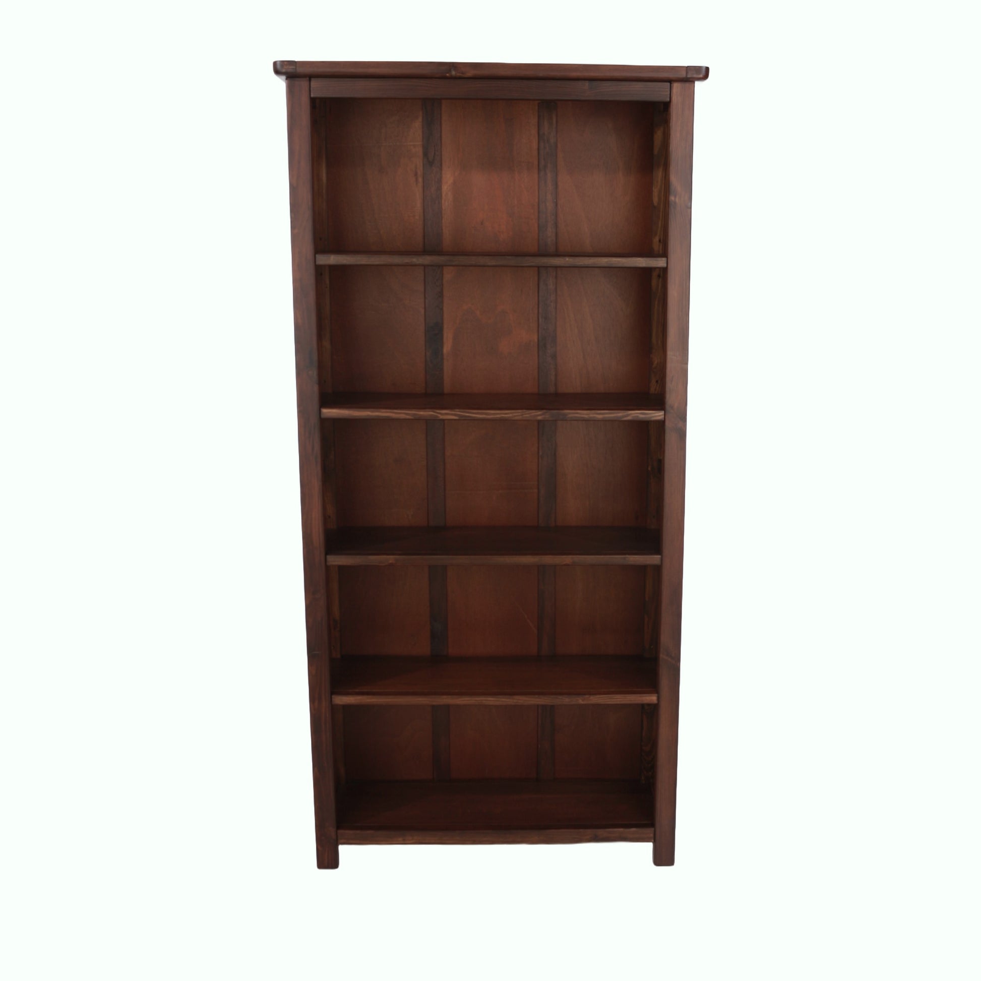 Liberty Boston Handcrafted Dark Lacquered Tall Bookcase