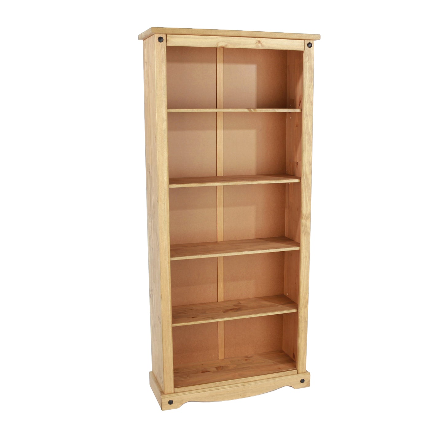 Liberty Corona Premium Waxed Pine Downstairs Tall Bookcase