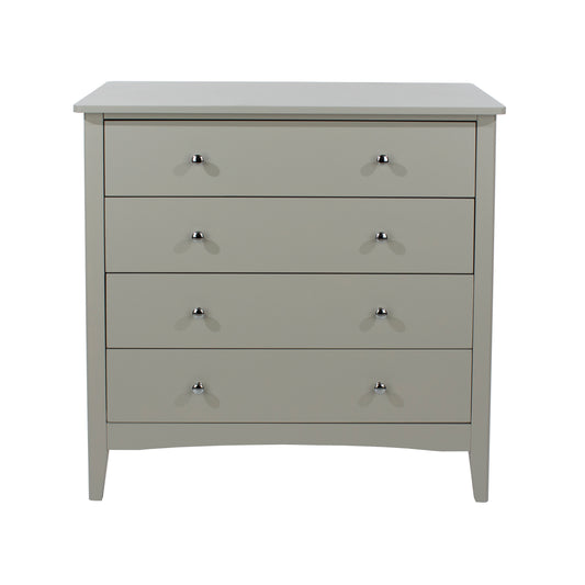 Liberty Como Light Grey Painted Mdf 4 Drawer Chest