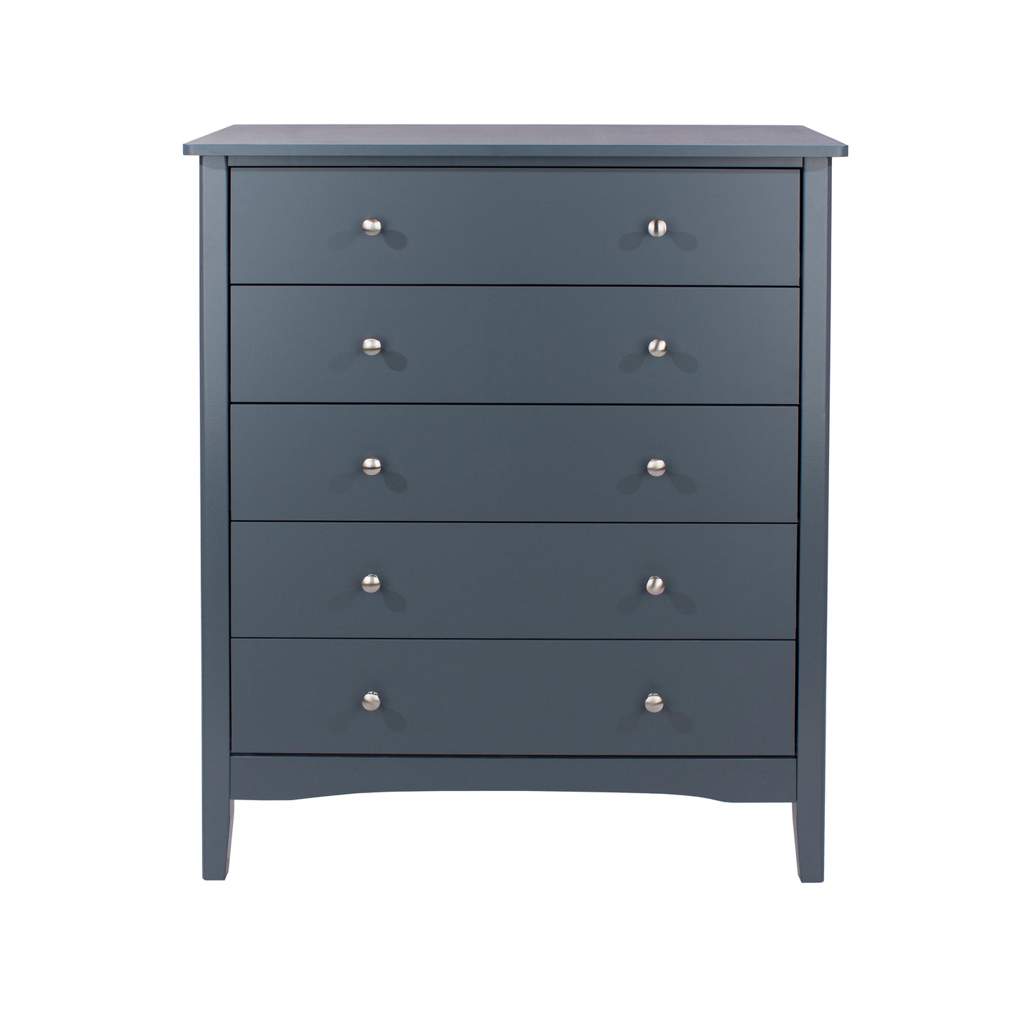 Liberty Como Midnight Blue Painted Mdf 5 Drawer Chest