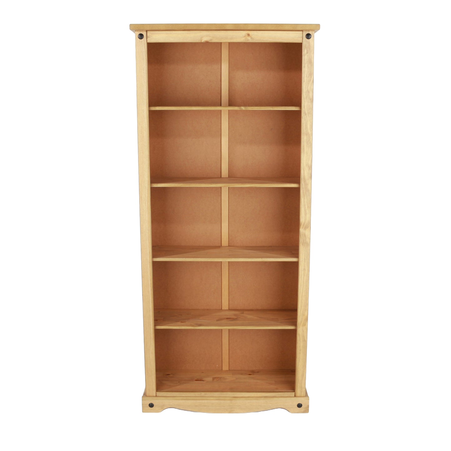 Liberty Corona Premium Waxed Pine Downstairs Tall Bookcase