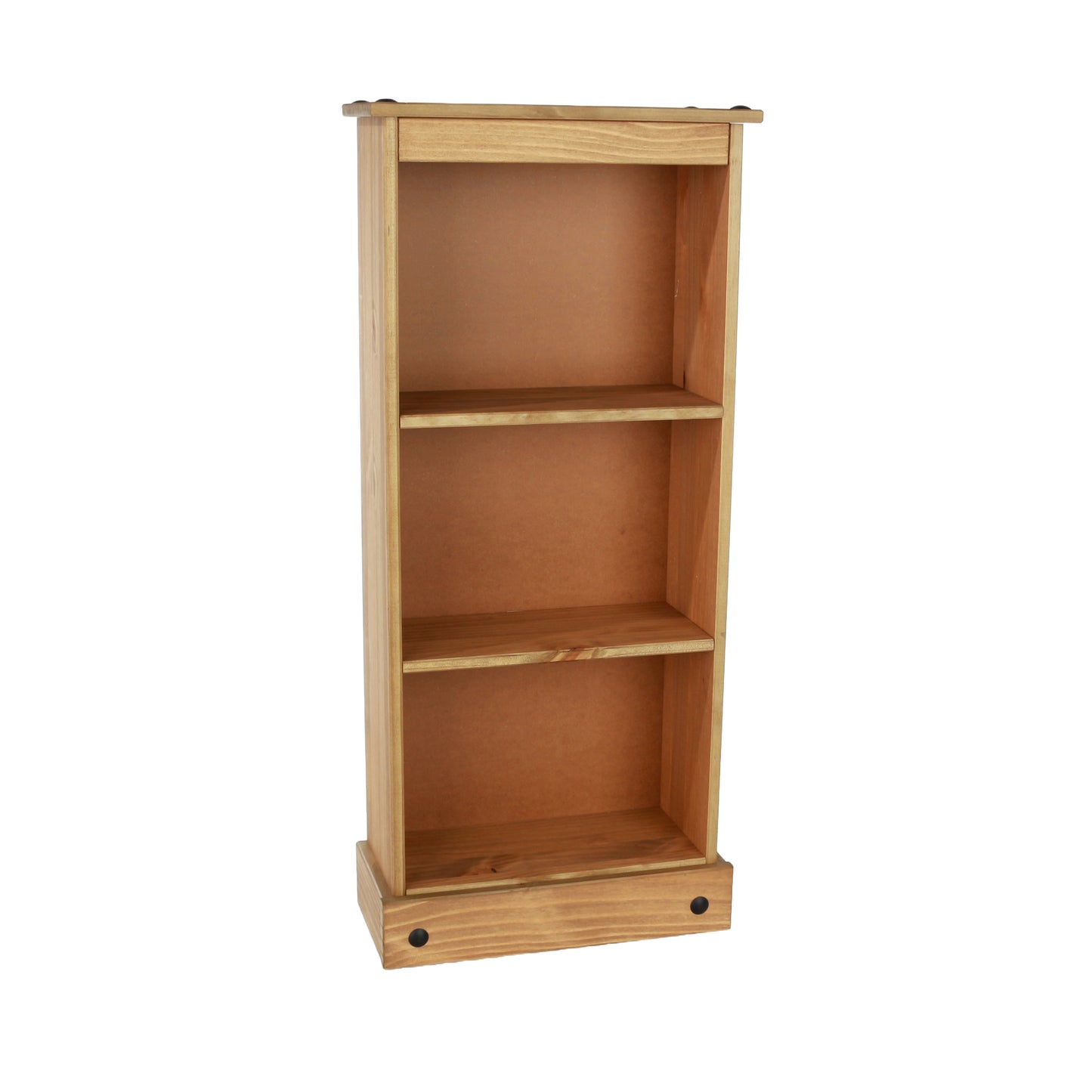 Liberty Corona Premium Waxed Pine Downstairs Low Narrow Bookcase