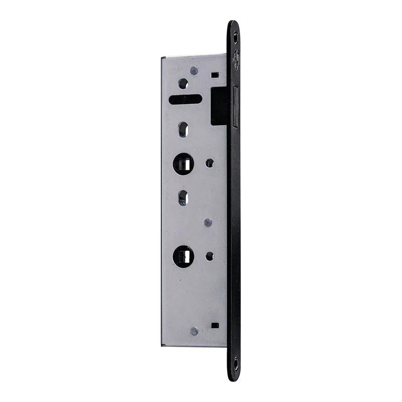 Matt Black Magnetic Standard Door Latch For Narrow Stile Doors