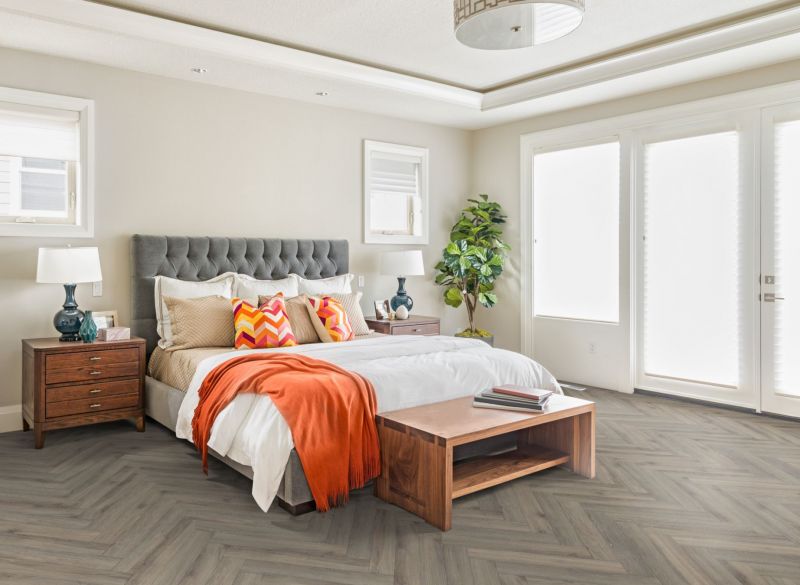 Lignum Fusion Premium 12mm Volcanic Oak Herringbone Laminate Flooring
