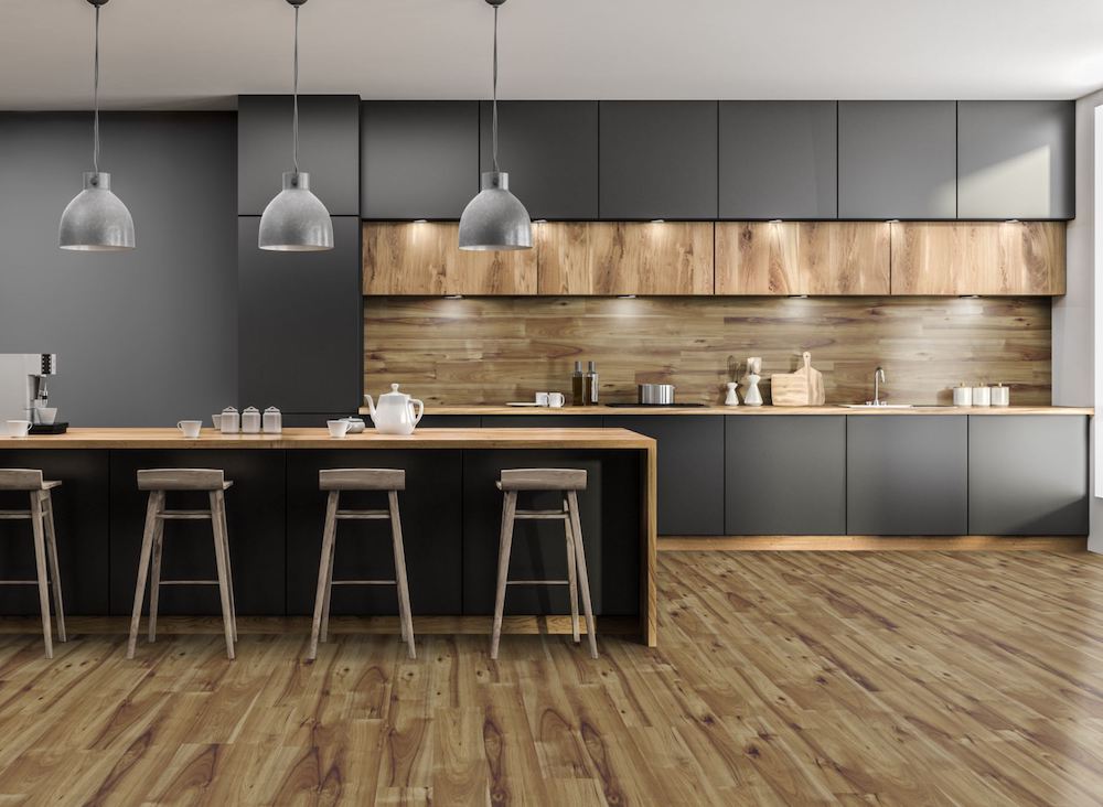 Kaindl Gloss Hickory Bravo 8mm Laminate Flooring With Free Underlay