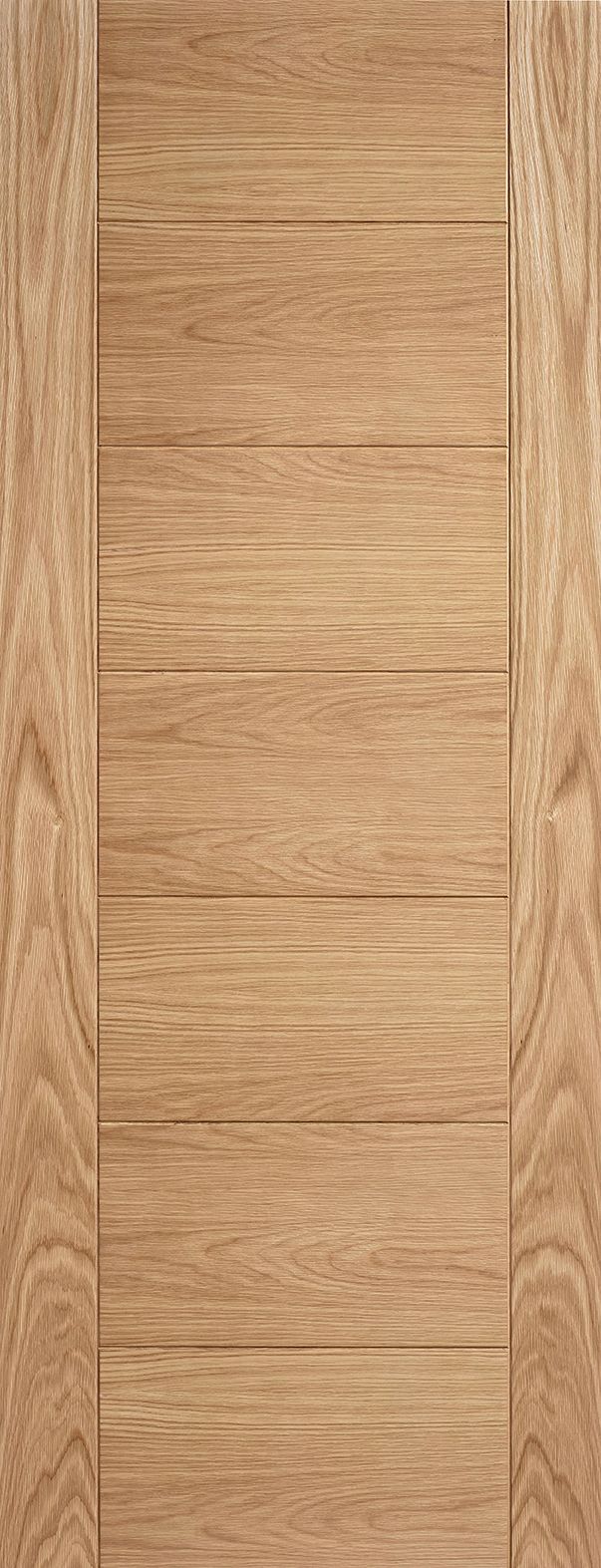 Internal Oak 7 Panel Ladder Style Fire Door FD30 7 Panel Door