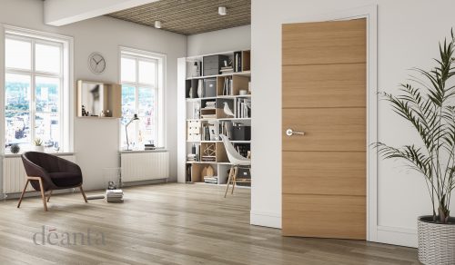 Deanta Internal Oak Augusta Door Fully Finished