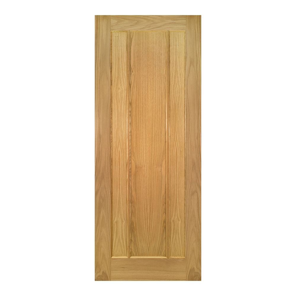 Deanta Internal Oak Norwich Fire Door FD30 Rated 3 Panel