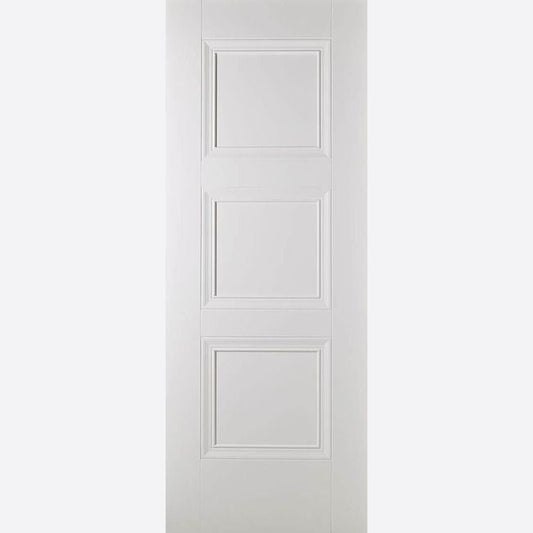 Internal White Amsterdam Door 3 Panel