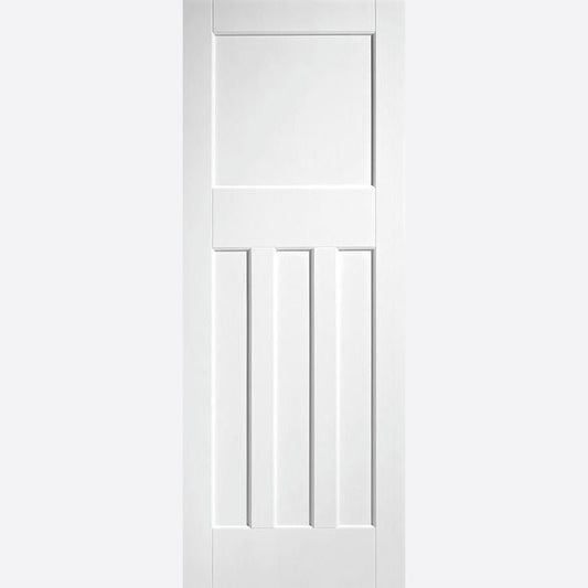 Internal White DX 30s Style Panelled Fire Door